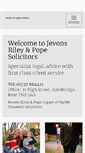 Mobile Screenshot of jrplaw.co.uk